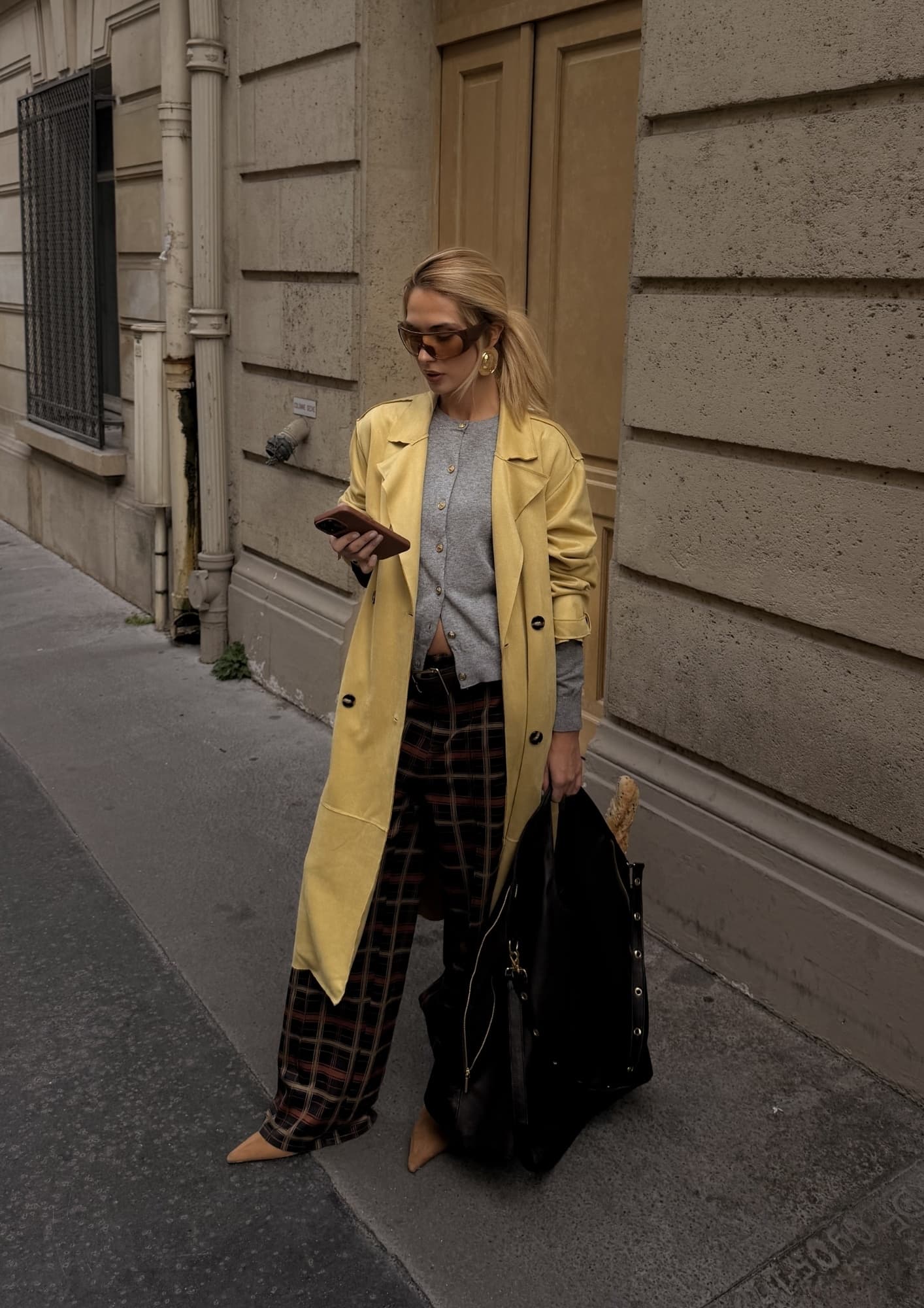 TRENCH COAT SUEDE KARINA