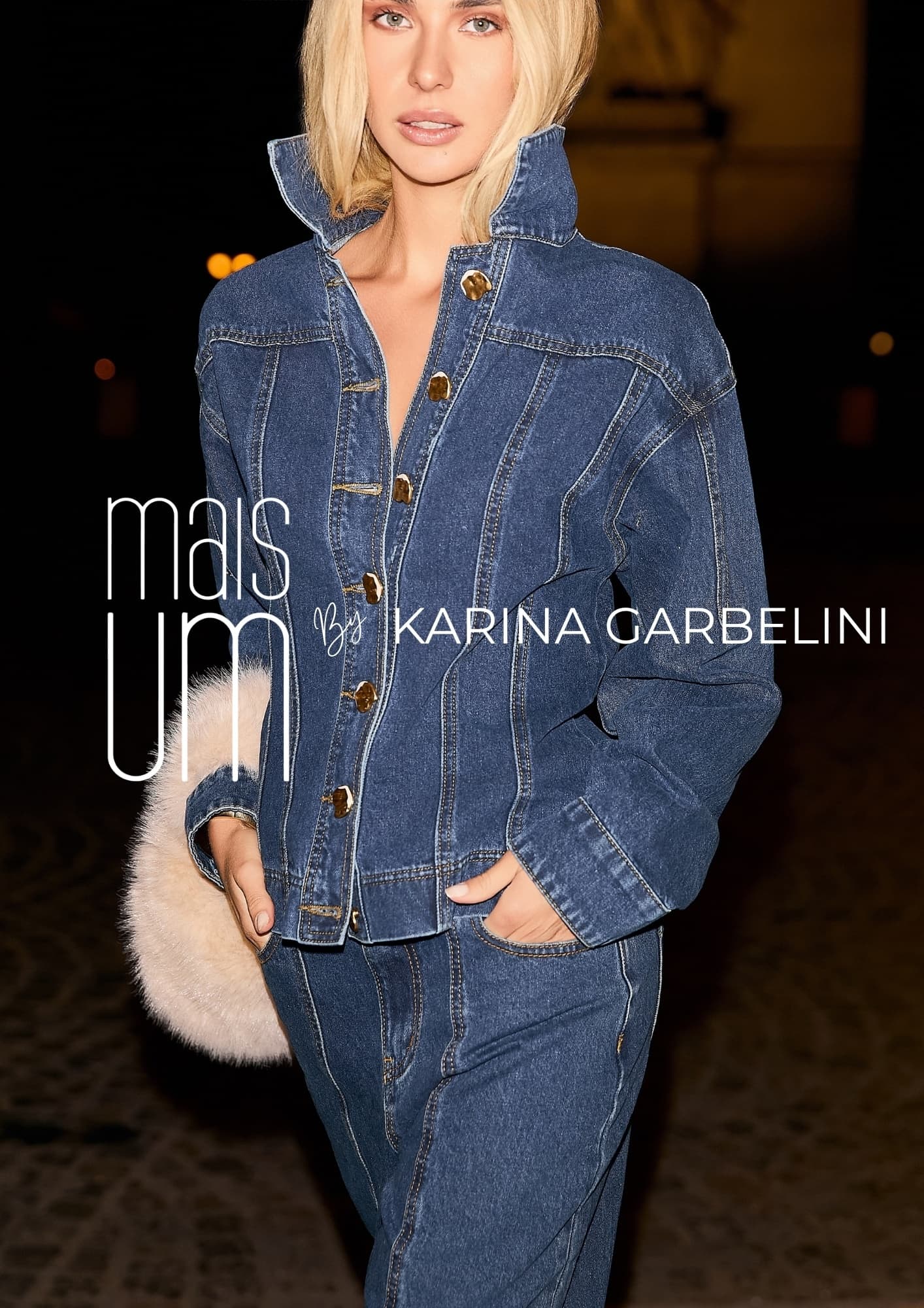 JAQUETA JEANS CORSET