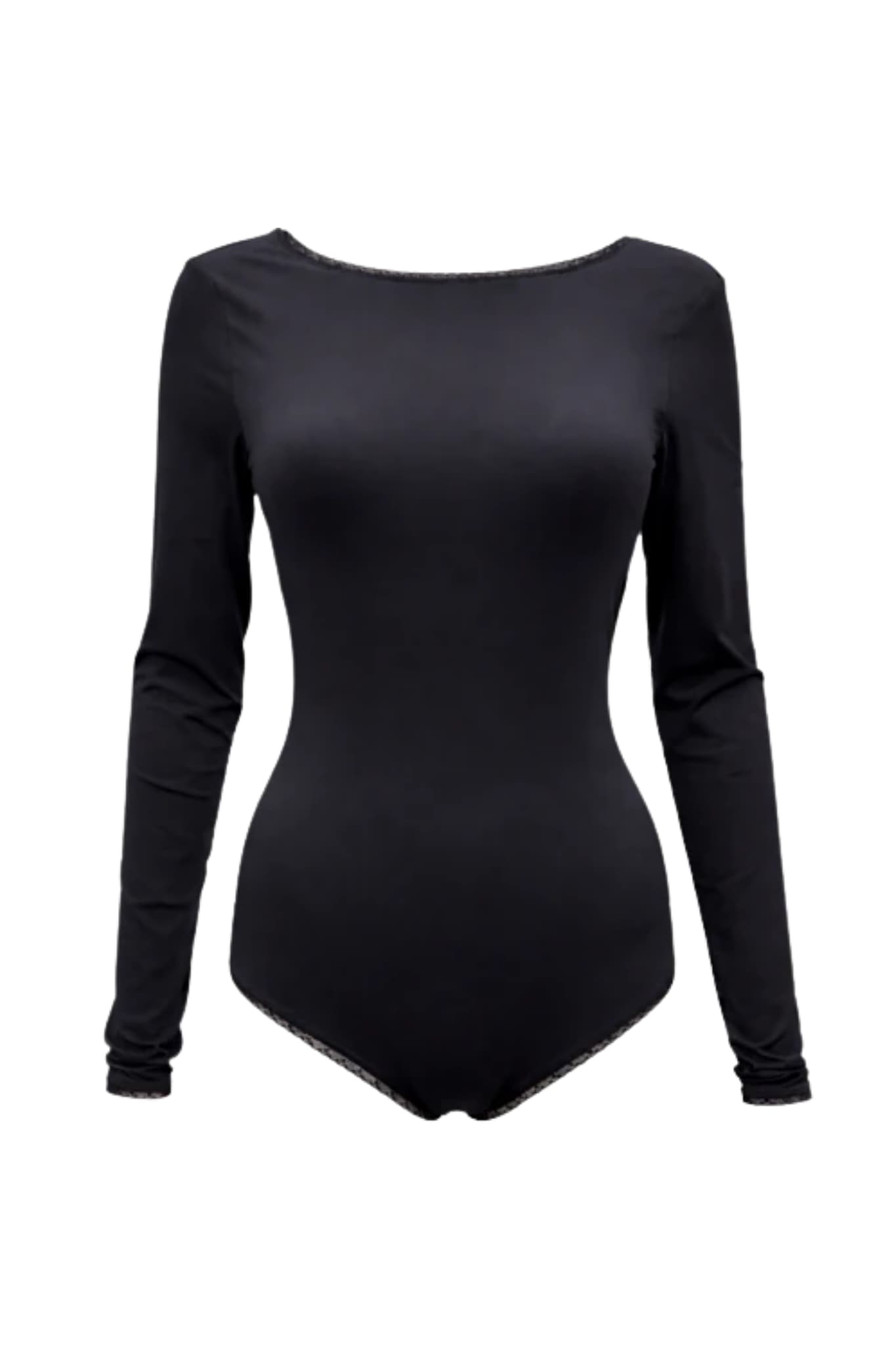 BODY DE MALHA COM DETALHE EM RENDA