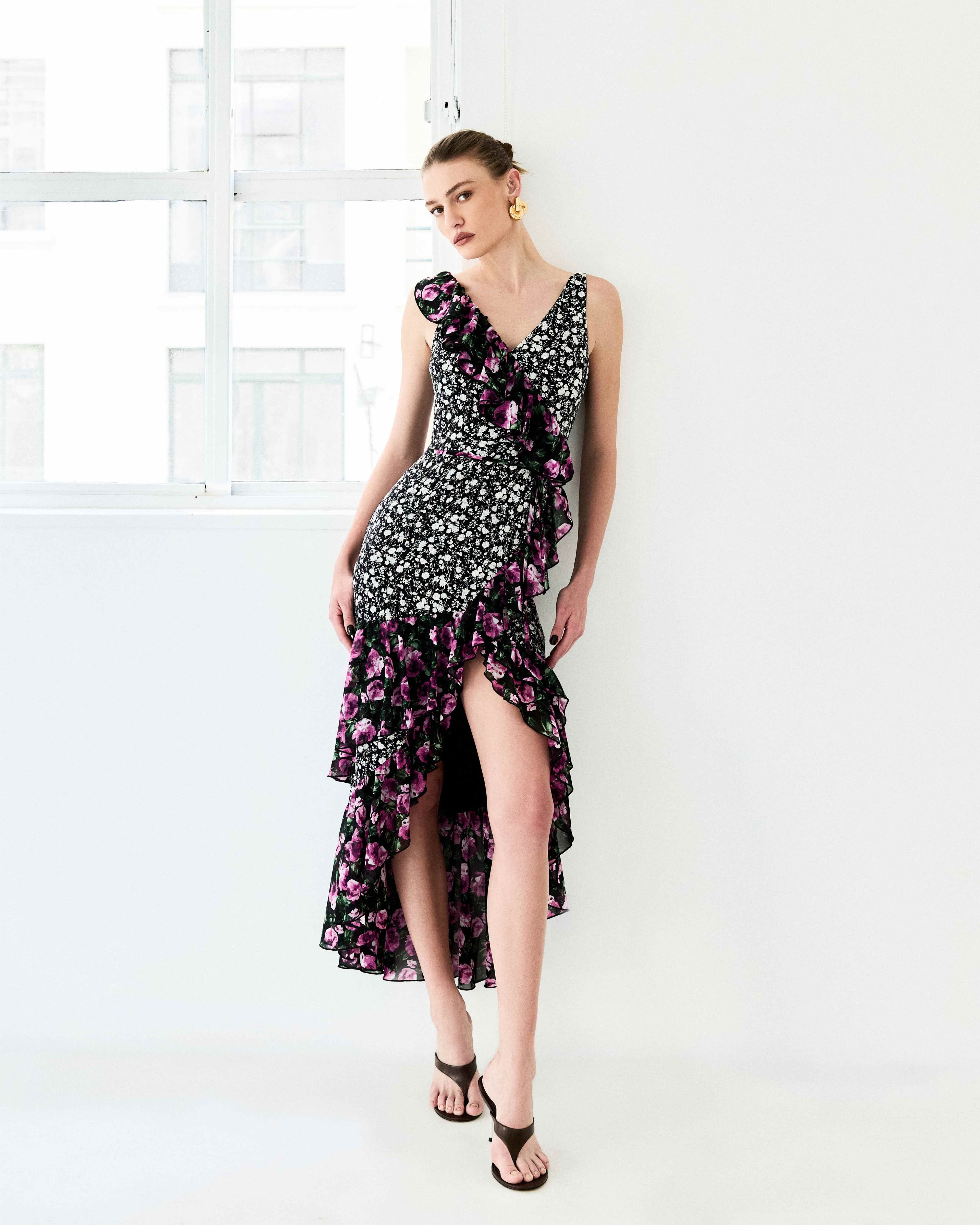 VESTIDO FLORAL PRINT MULLET