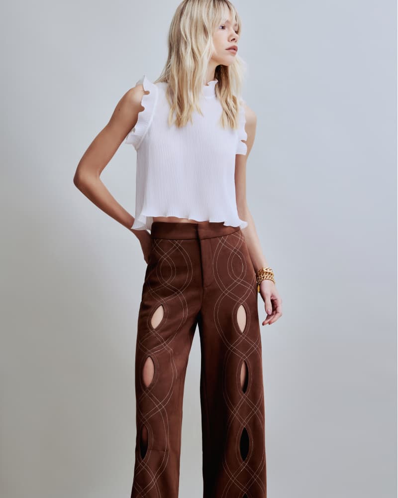BLUSA PLISSADA