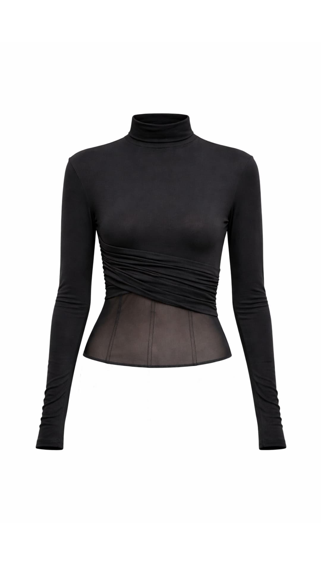 BLUSA DUO TRANSPARENTE
