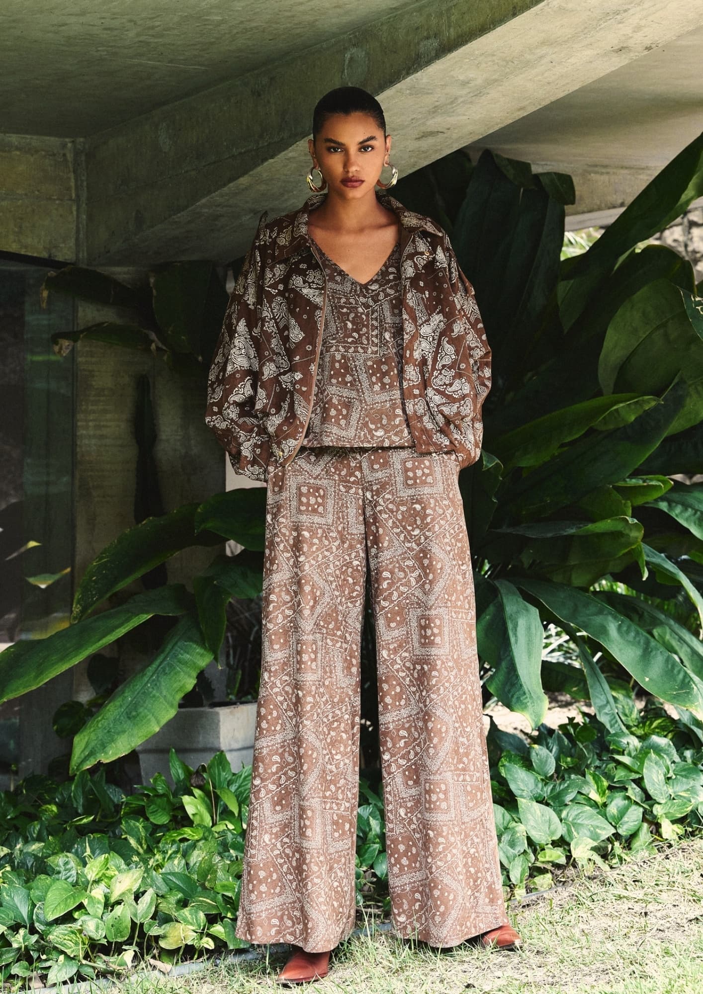 Jaqueta SUEDE Paisley