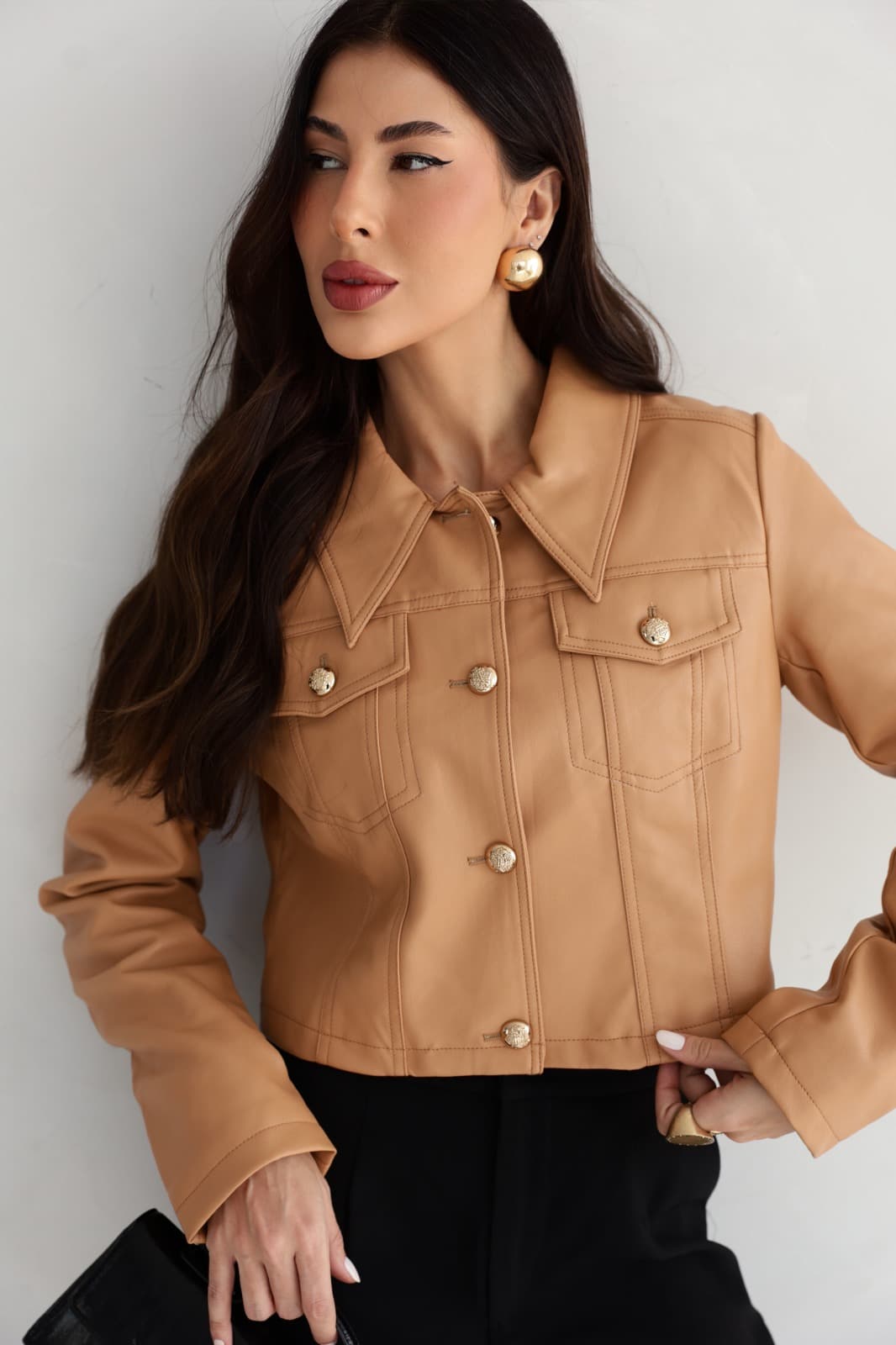 JAQUETA CROPPED 