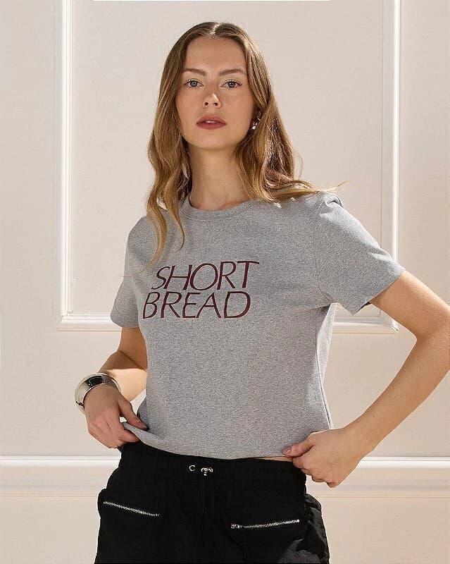 T-shirt Estampada "Short Bread" 