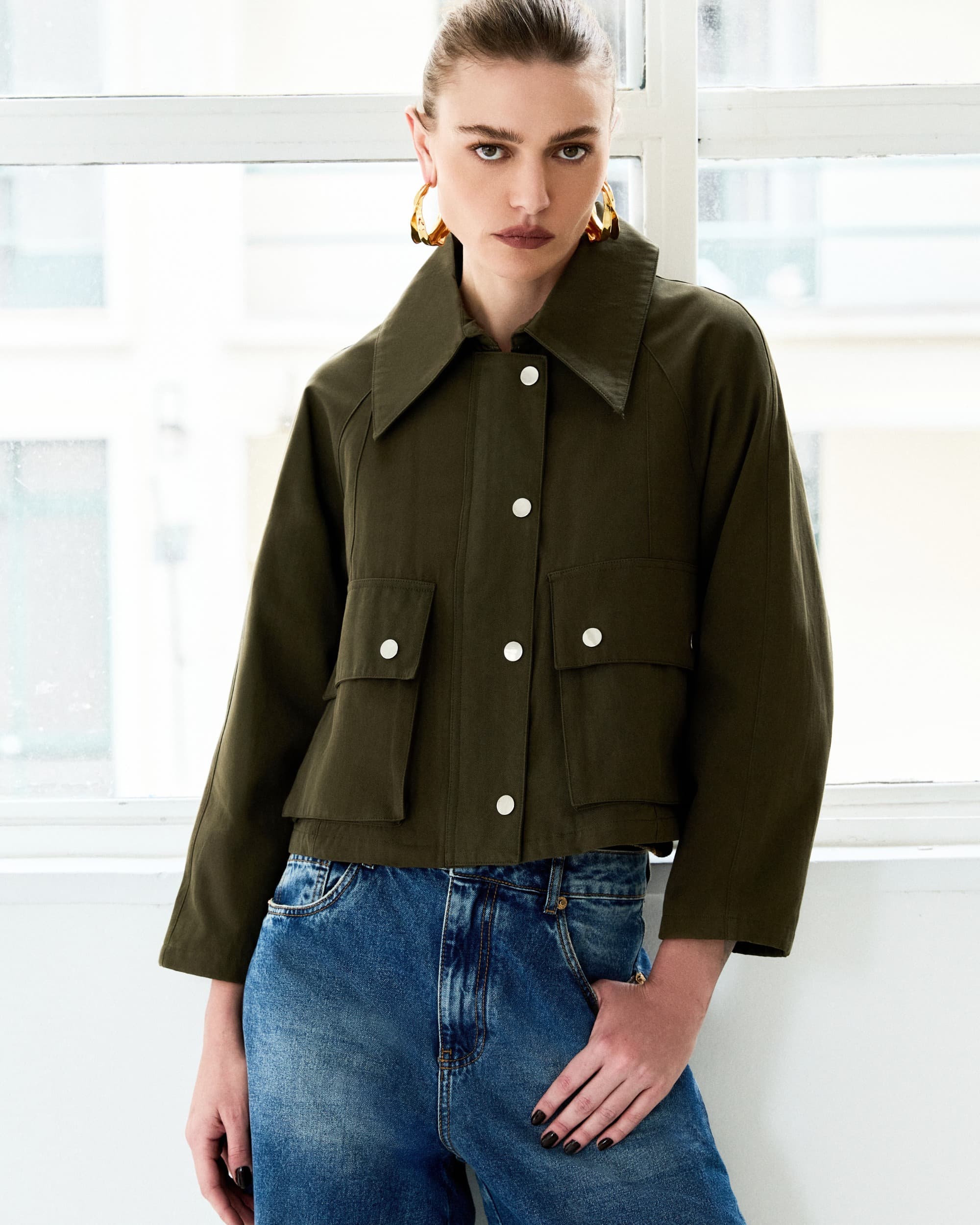 PARKA MILITAR CURTA