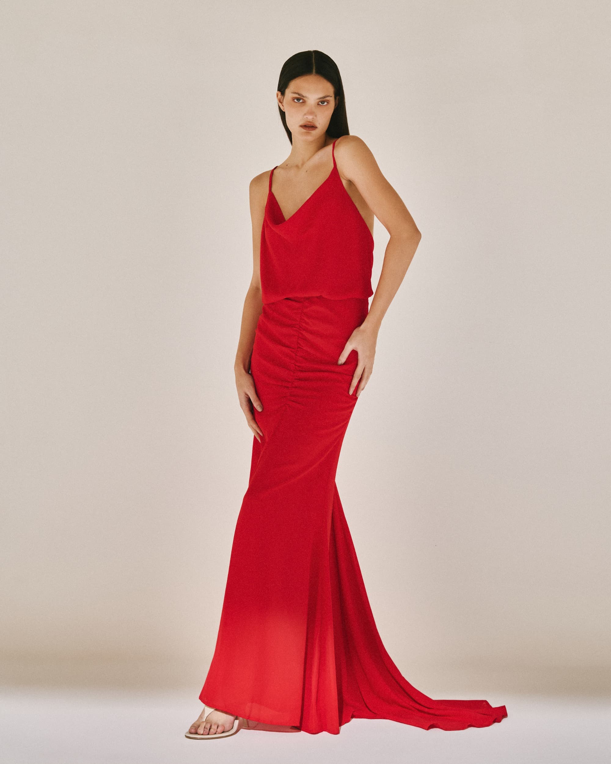 VESTIDO LONGO CAMADAS