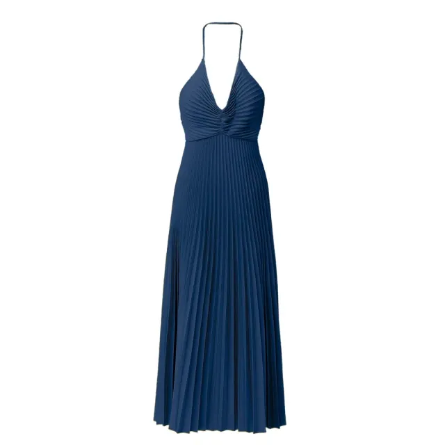 VESTIDO PLISSADO