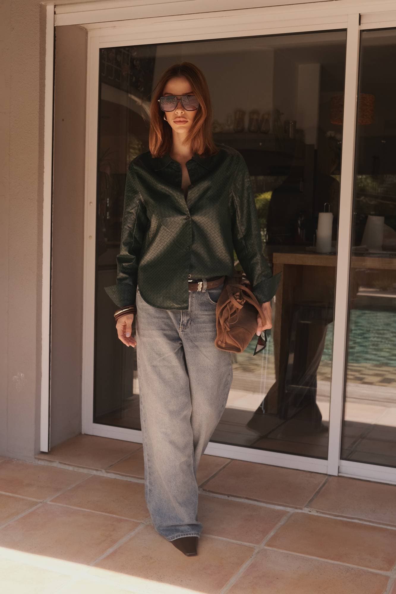 CALÇA JEANS WIDE FIT CLÁSSICA
