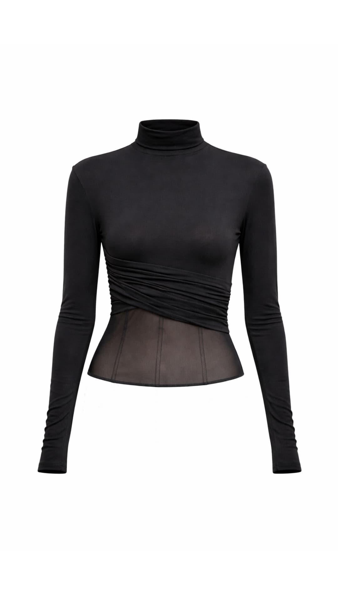BLUSA DUO TRANSPARENTE